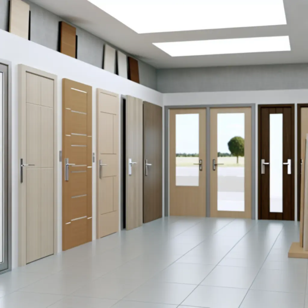 Stijlvolle presentatie van favoriete deurmodellen