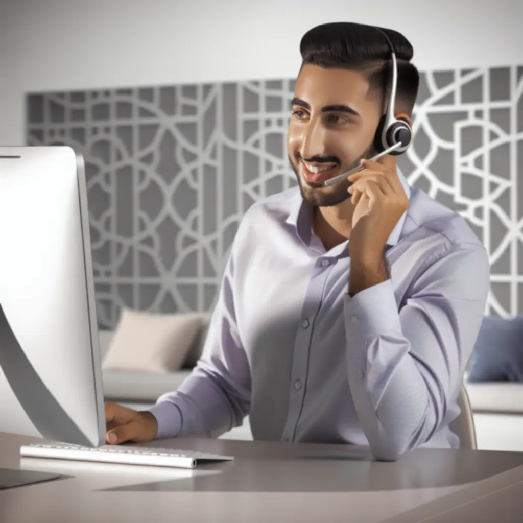 Klantenserviceteam dat levering voor Dutch Door Store coördineert