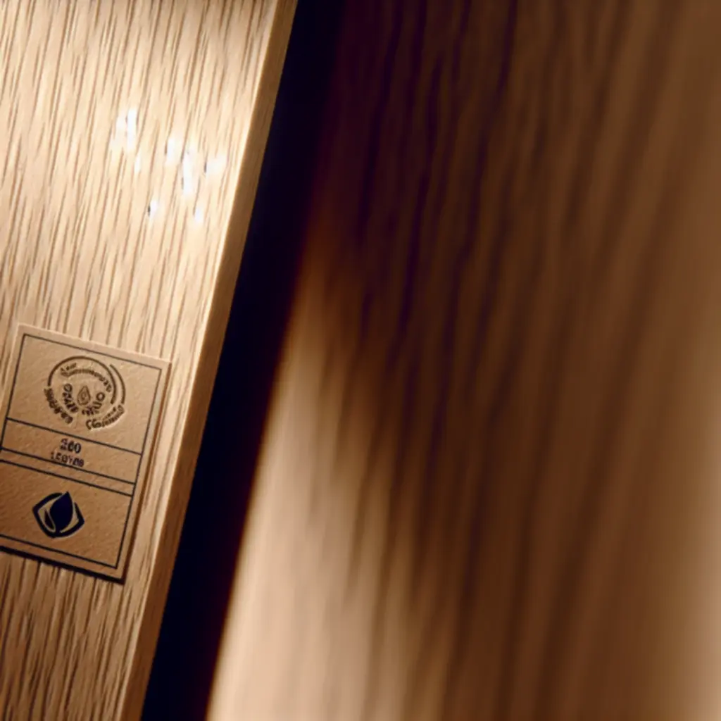 Close-up van hoogwaardige deurmaterialen met fijne houtstructuur en verfijnde afwerking.